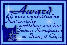 Kampfkatzen-Award