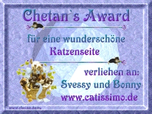 Chetan's Award